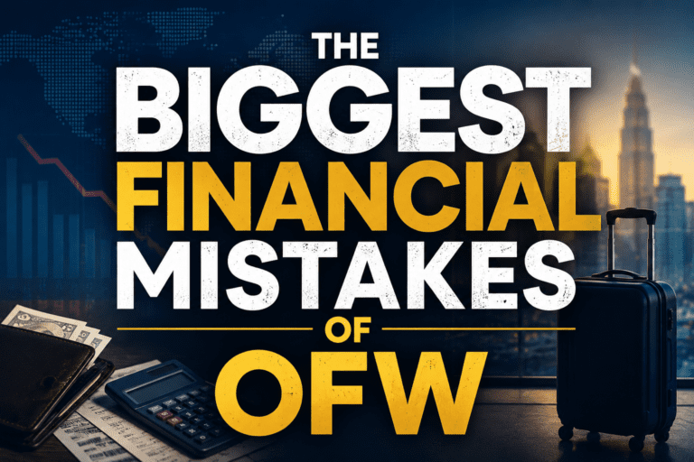 The Biggest Financial Mistakes Of OFWs