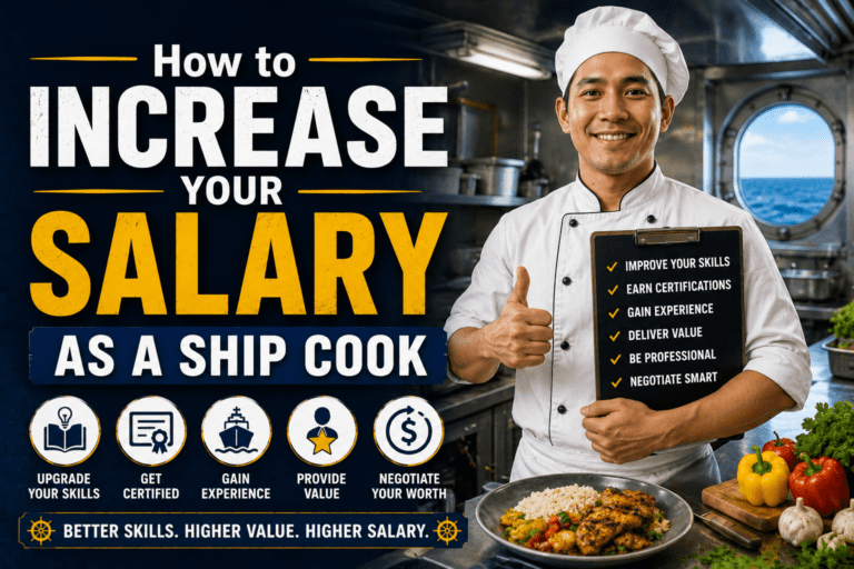 How to Increase Your Salary as a Ship Cook