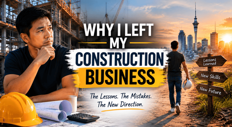 Why I Left My Construction Business